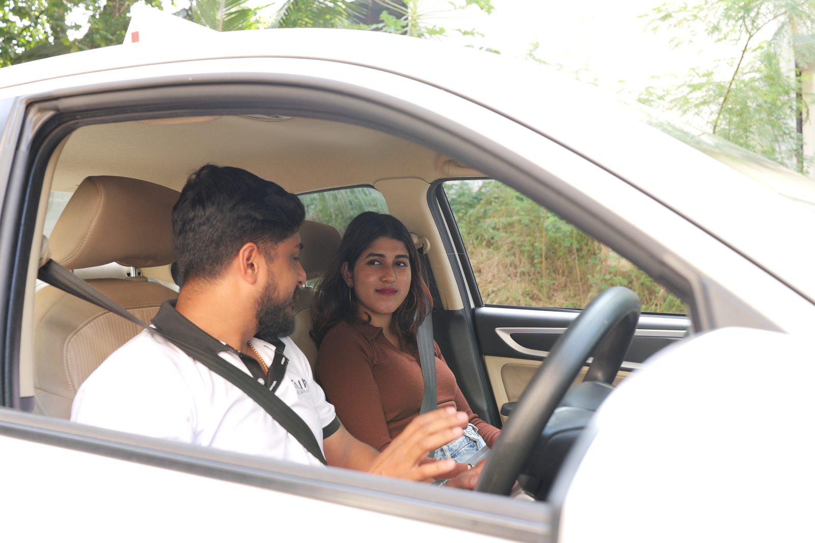 Close attention during an iTurn training session